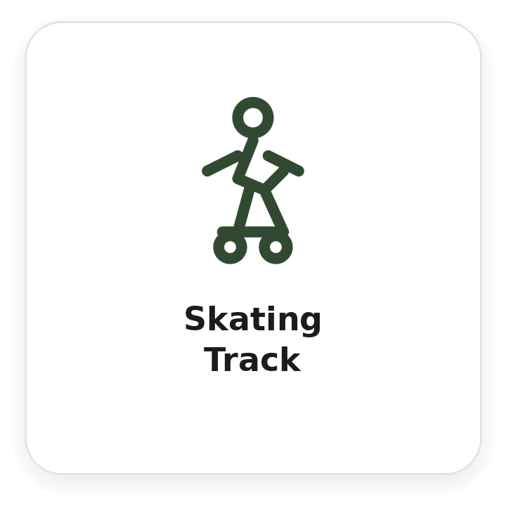 skating track amenity icon
